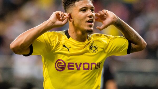 Jadon Sancho looks happy in first picture since Manchester United deal announced | Transfer News